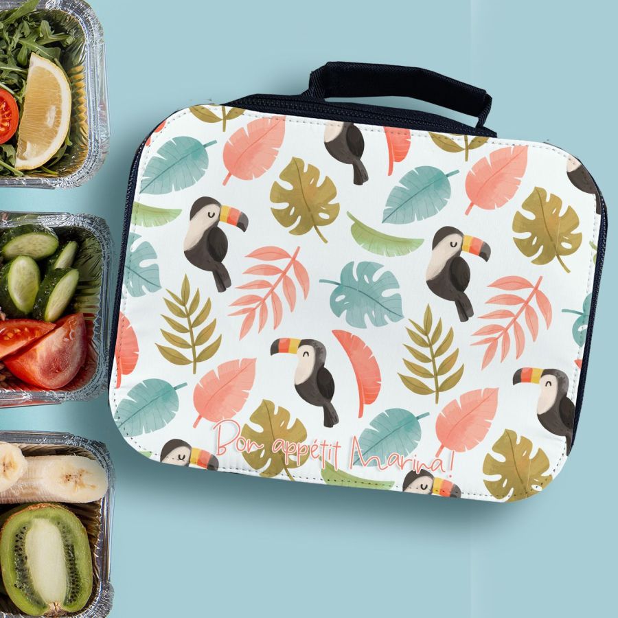 Lunch box isotherme adulte modèle Tropical