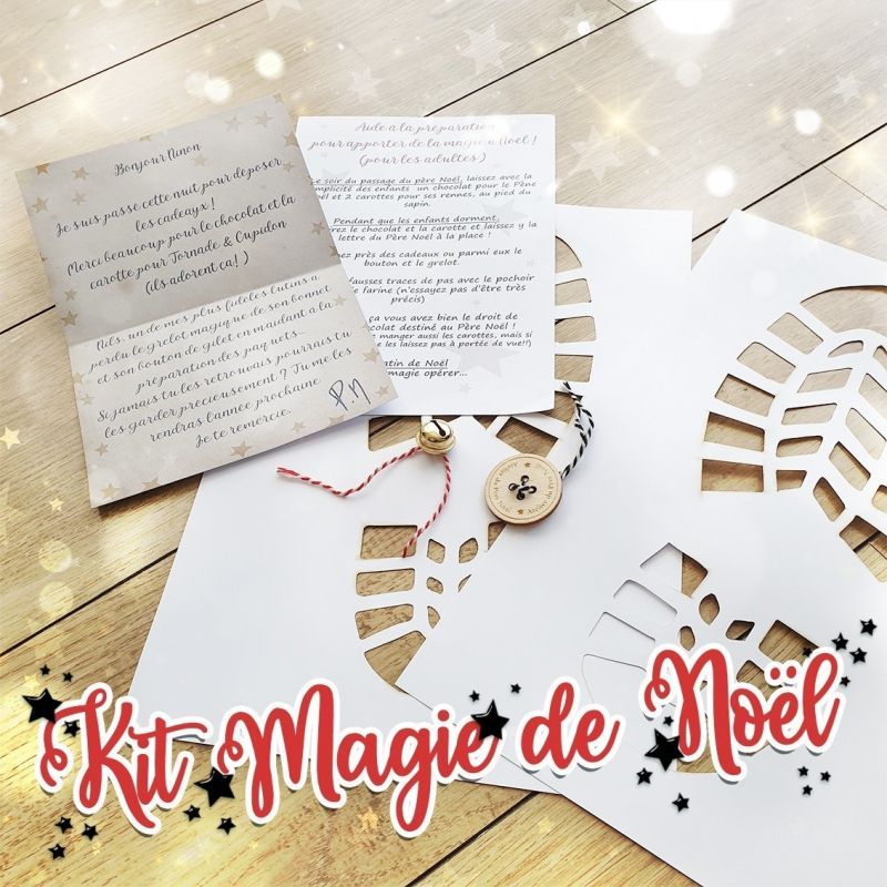 Kit personnalisé Magie de Noël - Lachouettemauve