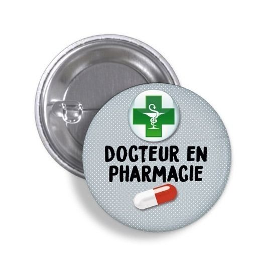 Badge Docteur en Pharmacie
