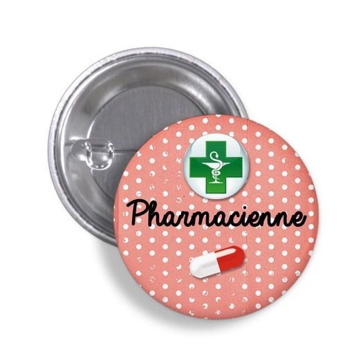 Badge Pharmacienne