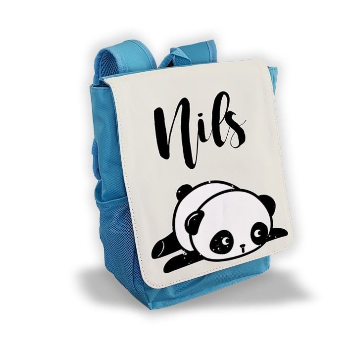 Sac à dos pour enfant personnalisé avec prénom modèle Panda