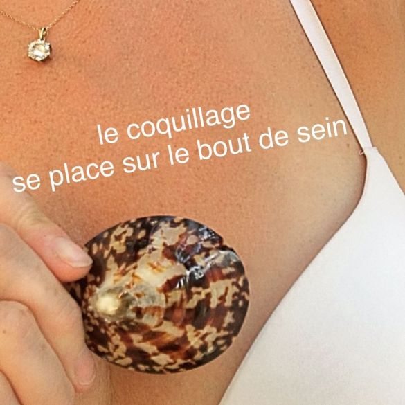 Coquillages D'allaitement Baby Shell Taille XL – En Nacre Naturelle – Pour Crevasses Et Sensibilité – Fabriqué En France - 7