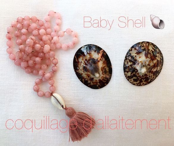 Coquillages d'allaitement en nacre - Baby Shell - Nova Mom