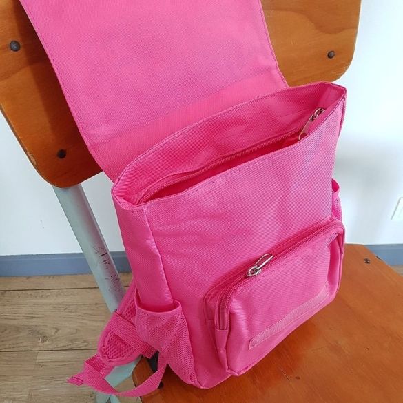 Sac à dos pour enfant personnalisé avec prénom modèle Chouette rose -  Lachouettemauve