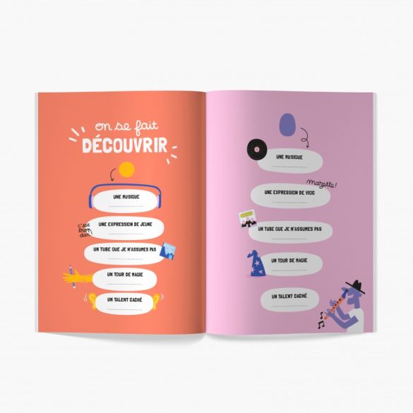 Livre à remplir à 2 - MON PARRAIN, MA MARRAINE À MOI