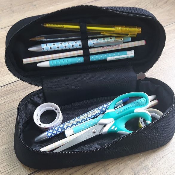Trousse à crayons personnalisée Capybara | Trousse scolaire avec prénom