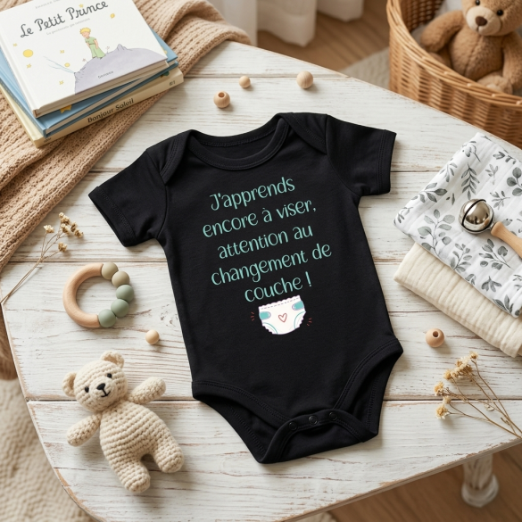 Body bébé J'apprends à viser