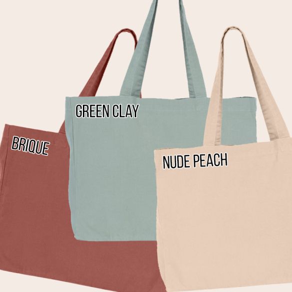Totebag XXL en coton Momlife personnalisé
