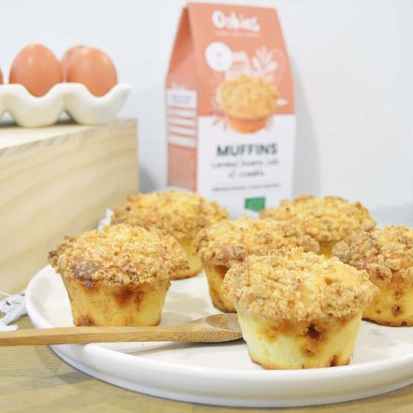 Kit Muffins Caramel beurre salé   pour Maître, Maîtresse ATSEM AVS AESH