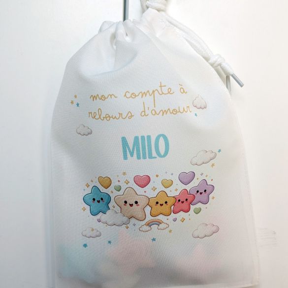 Les Étoiles des Retrouvailles – Pochon personnalisé avec rituel affectif