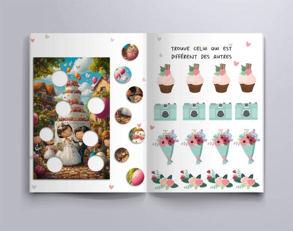 ***A IMPRIMER*** Livret de jeux et activités pour enfants , Mariage