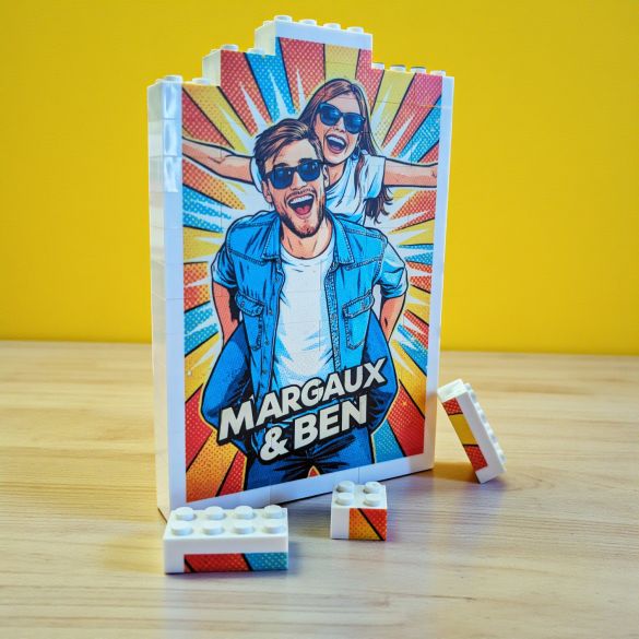 Cadre lego  Couple Pop part