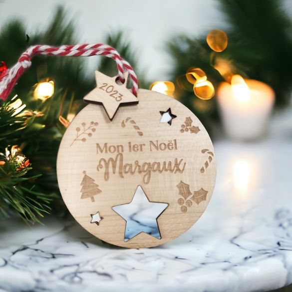 Décoration sapin Mon 1er Noël !