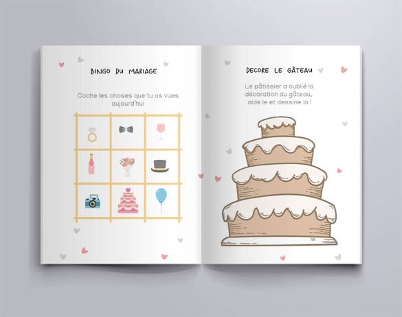 ***A IMPRIMER*** Livret de jeux et activités pour enfants , Mariage