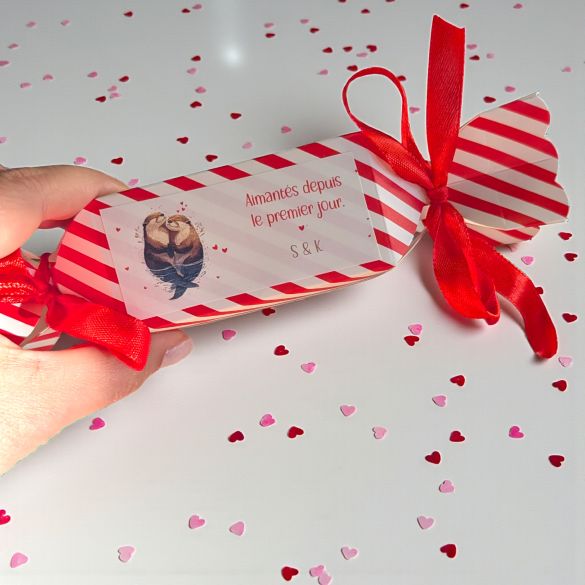 Duo de porte clés Loutres aimantés