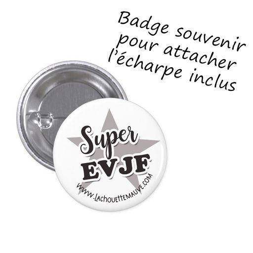 Echarpe personnalisée EVJF Modèle Mickey