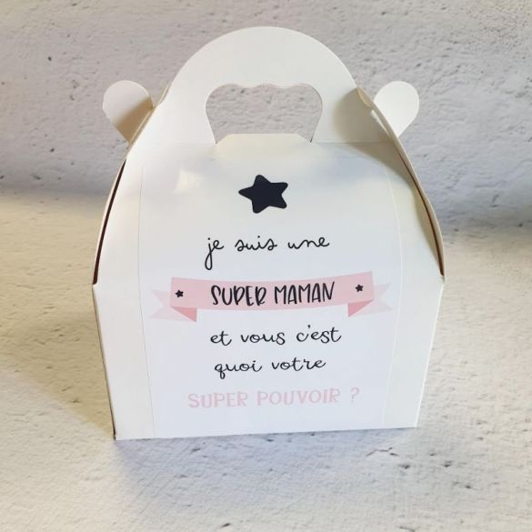 Box Super Maman personnalisé | Cadeau fête des mères