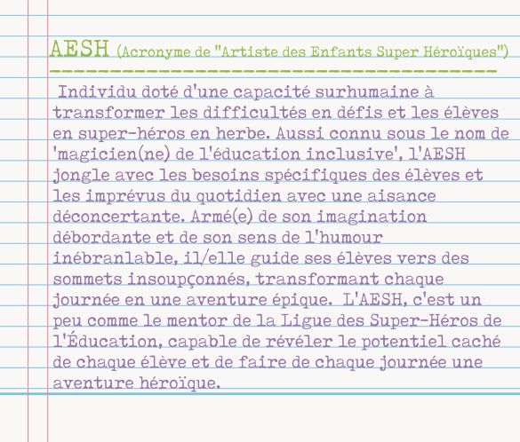 Tapis de souris Définition Maître(sse) / ATSEM/ ASEM /AVS/AESH