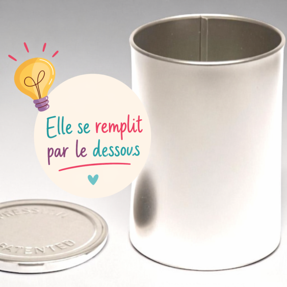 Boîte de conserve surprise personnalisée – Cadeau original