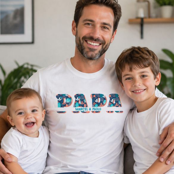 Tshirt personnalisé Papa Summer