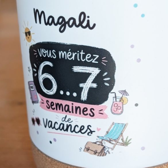 Mug Six-Seven personnalisé | Cadeau fête fin d'année scolaire
