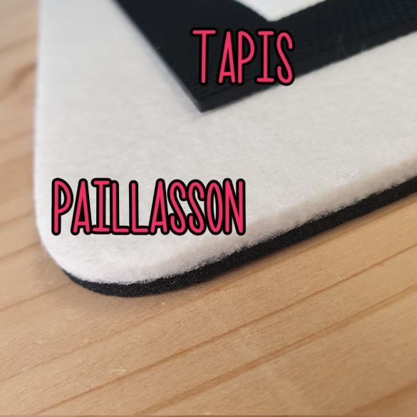 Tapis d'entrée personnalisé |Famille - Tongs de plage