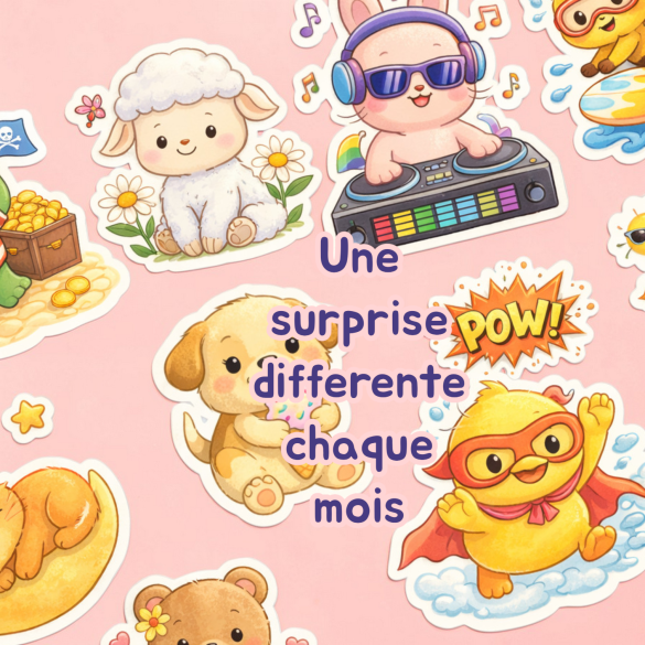 Sticker surprise du mois !