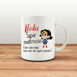Mug personnalisable Super maitresse