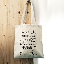 Tote bag Le bazar de Maman | Idée Cadeau fête des mères