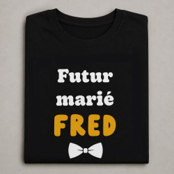 Tshirt EVG personnalisé Noeud Papillon