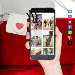 Porte clés NFC pour partager les photos avec vos proches !