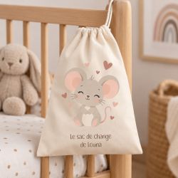 Pochon personnalisable Souris
