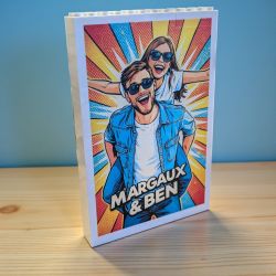 Cadre lego  Couple Pop part