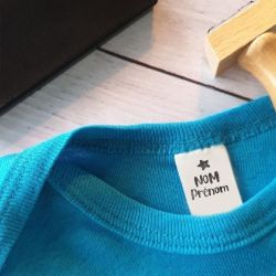Tampon textile pour marquage de vêtements
