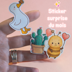 Sticker surprise du mois !