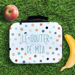 Lunch box isotherme personnalisée Pois