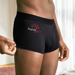 Boxer homme Toujours prêt ! brodé