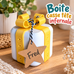 Boîte casse-tête infernale– Cadeau original à ouvrir