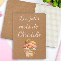 Cahier kfrat personnalisé pour maîtresse, atsem, AVS, AESH, maître...
