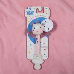 Attache tétine Bamboo Licorne