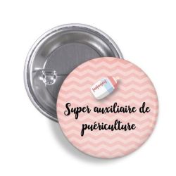 Badge Super Auxiliaire de puériculture