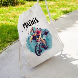 Sac de sport enfant personnalisable Velo cyclisme