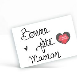 Carte à gratter personnalisable surprise Fête des mères| maman.