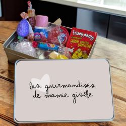 Boîte à biscuits |chocolats |Thé | bonbons personnalisée