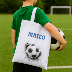 Tote bag enfant personnalisé Football