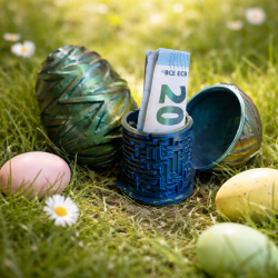 Œuf Surprise Labyrinthe Cache-Billet ou Annonce – Boîte Cadeau Secrète labyrinthe casse tête